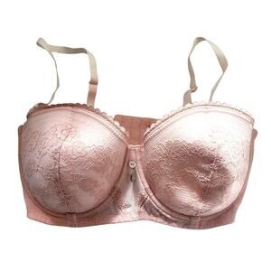 Adore Me Pink Vincenza Push Up Bra - 34DDD - NEW